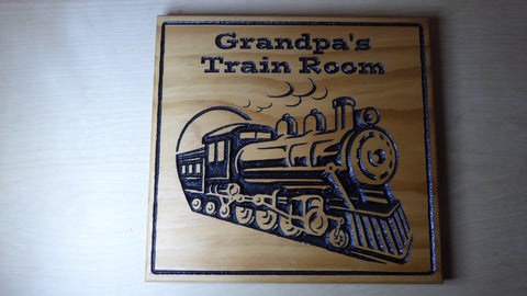 Grandpa's Train Room - WC-1469-X