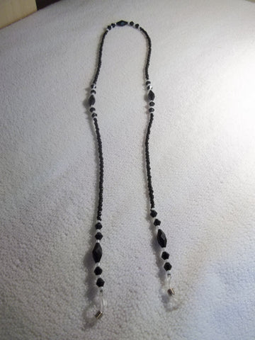 Black White Beads Glasses Holder (G100)