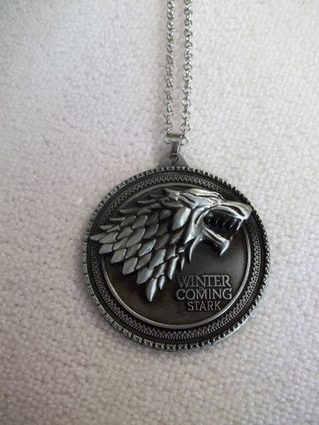 Game of Thrones Stark Pendant Necklace (N1144)